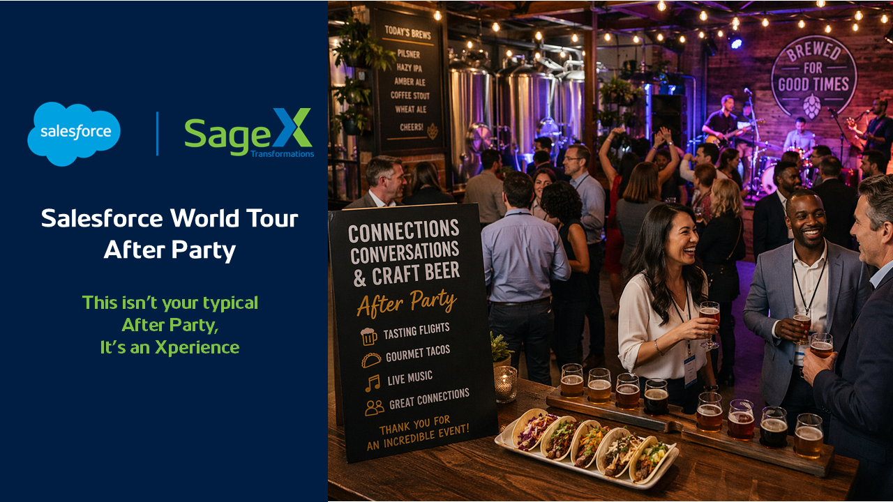 Salesforce World Tour - After Party Xperience